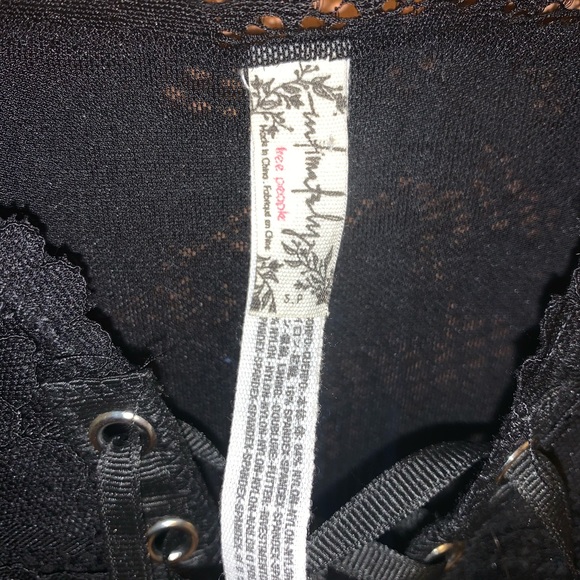 Free people lace up bodysuit - Picture 2 of 3